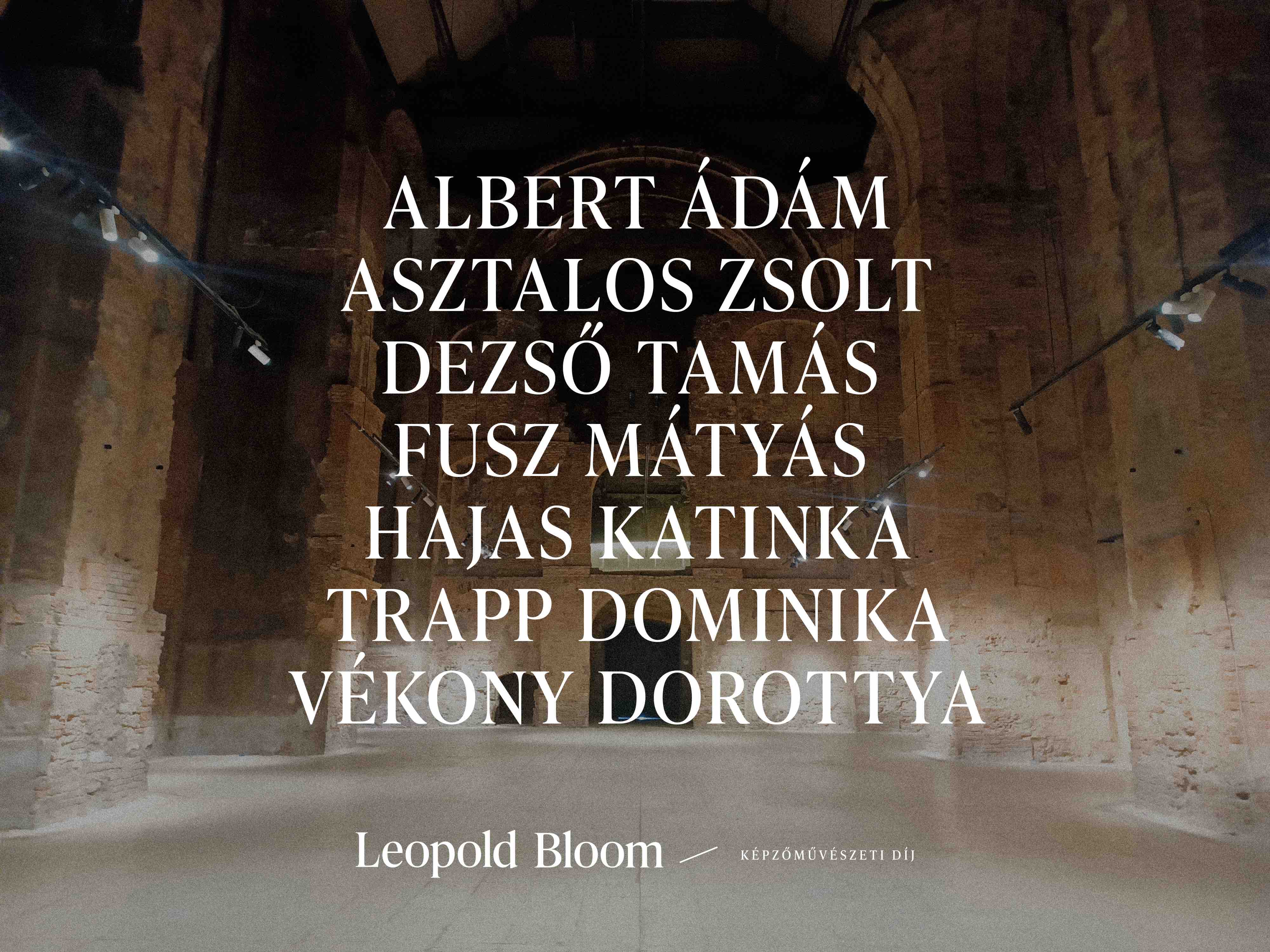 A 2023-as Leopold Bloom Díj döntősei