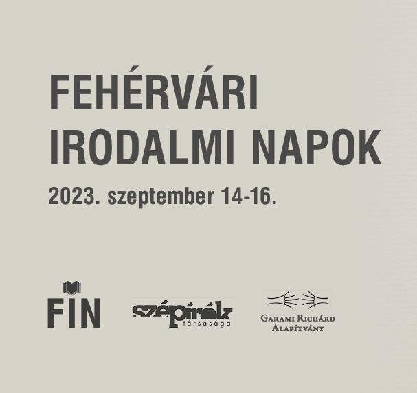 Idén is megrendezik a Fehérvári Irodalmi Napokat