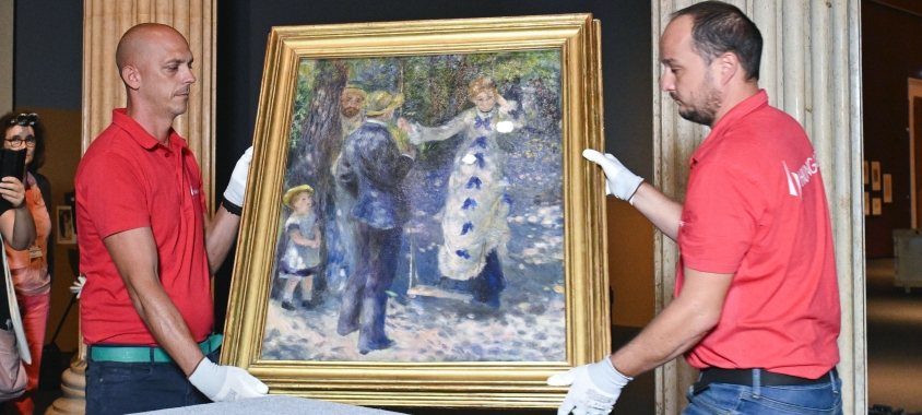 Már a Szépművészetiben Renoir A hinta című festménye