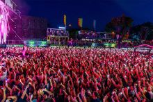 A Góbé, a Söndörgő és a Boban Marković Orkestar a Budapest Parkban