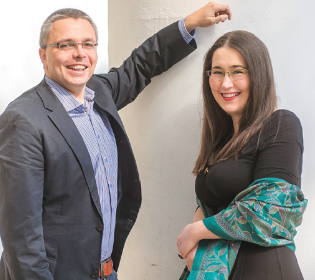 Dragomán György és Szabó T. Anna a salgótarjáni Ünnepi Könyvhéten