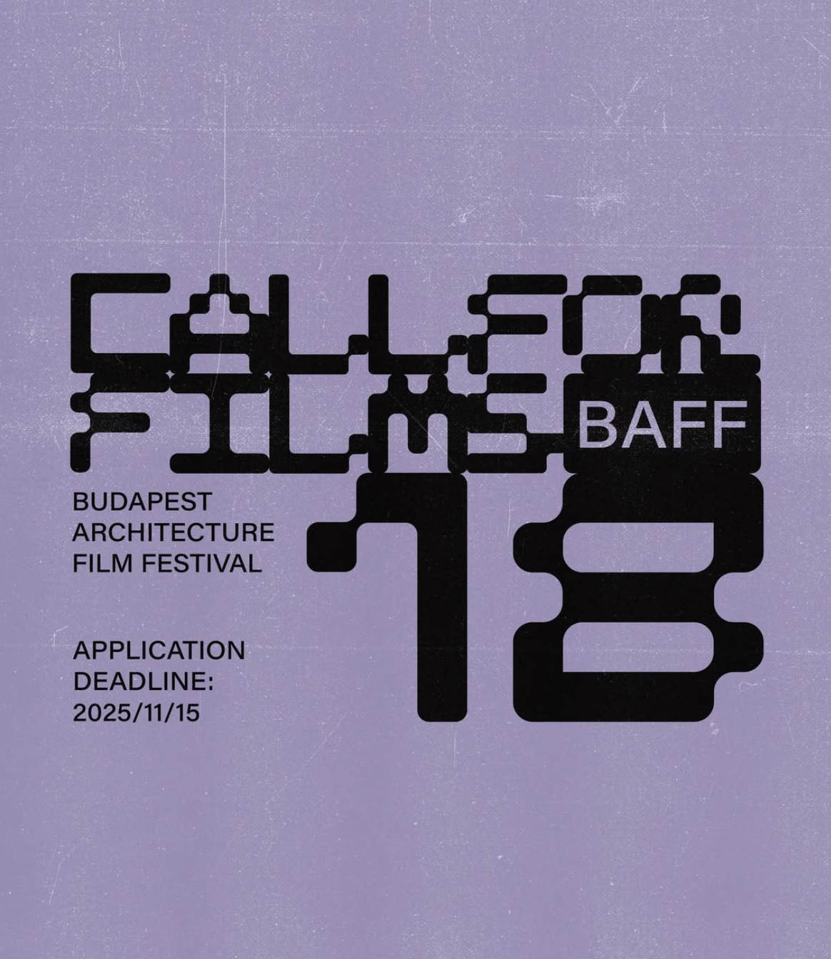 Budapesti Építészeti Filmnapok 2026-ban is