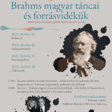 Brahms-koncertsorozat az Erdélyi Hagyományok Háza Alapítvány szervezésében