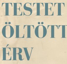 Testet öltött érv