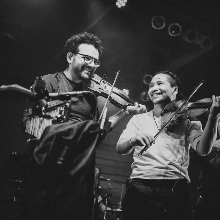 Oscar Beerten és Rigó Márton a Magyar Zene Házában