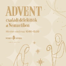 A Nemzeti Színház Ünnepi programsorozattal várja a családokat