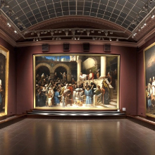 Munkácsy-festményt építenek meg LEGO-kockákból