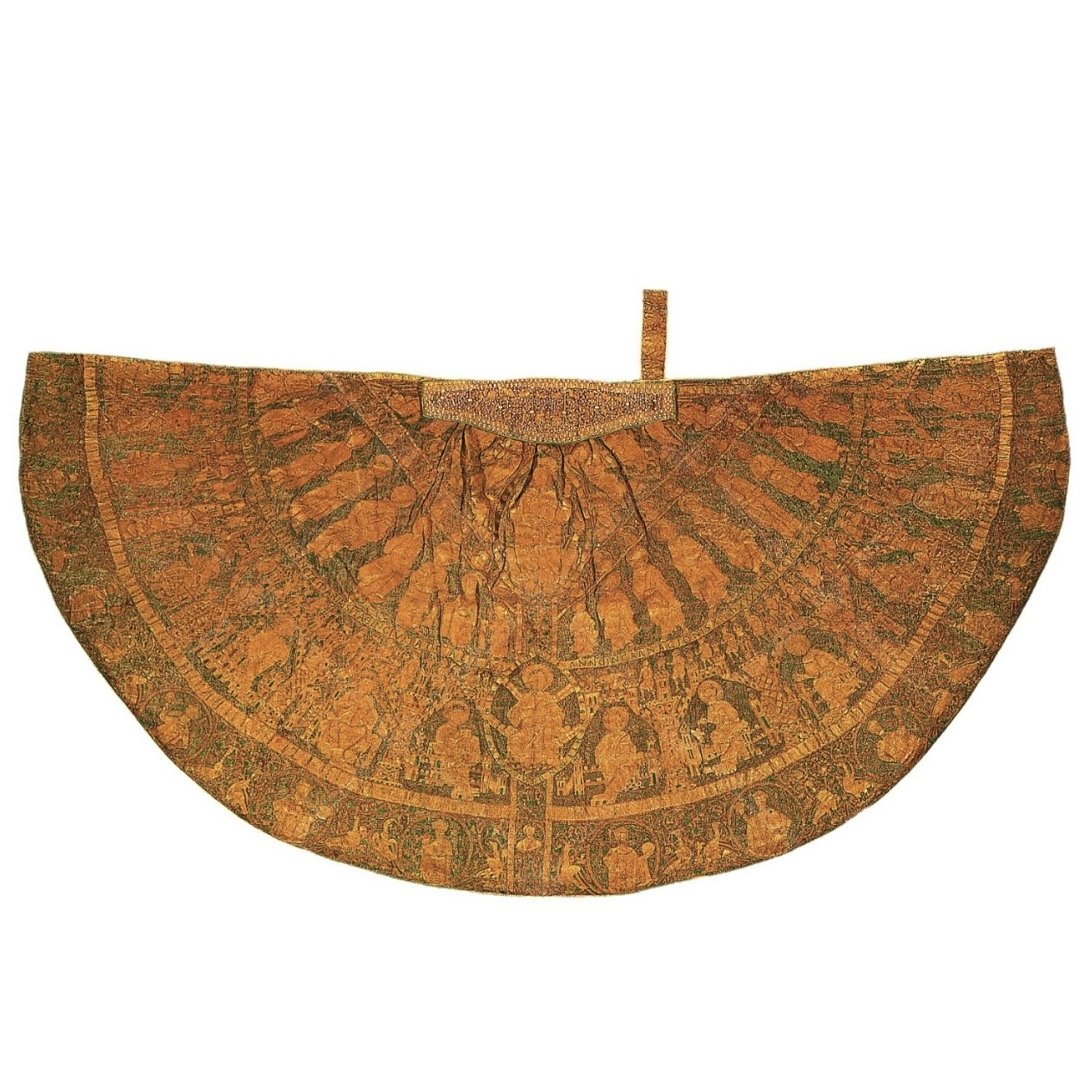 Kiemelték vitrinjéből a koronázási palástot