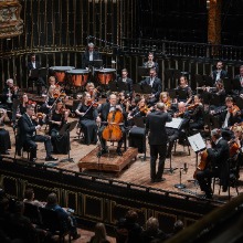 A MÁV Szimfonikus Zenekar a Zeneakadémián