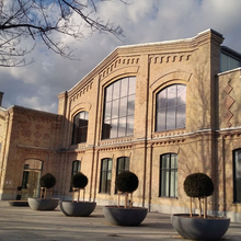 Mann és Dürrenmatt az Eiffel Műhelyházban