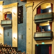 Somlay Artúr páholyt avattak a Nemzeti Színházban