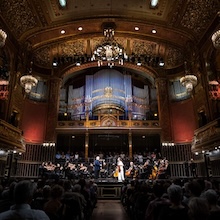 Mohai Bálint a Concerto Budapest Évad Zenekari Művésze