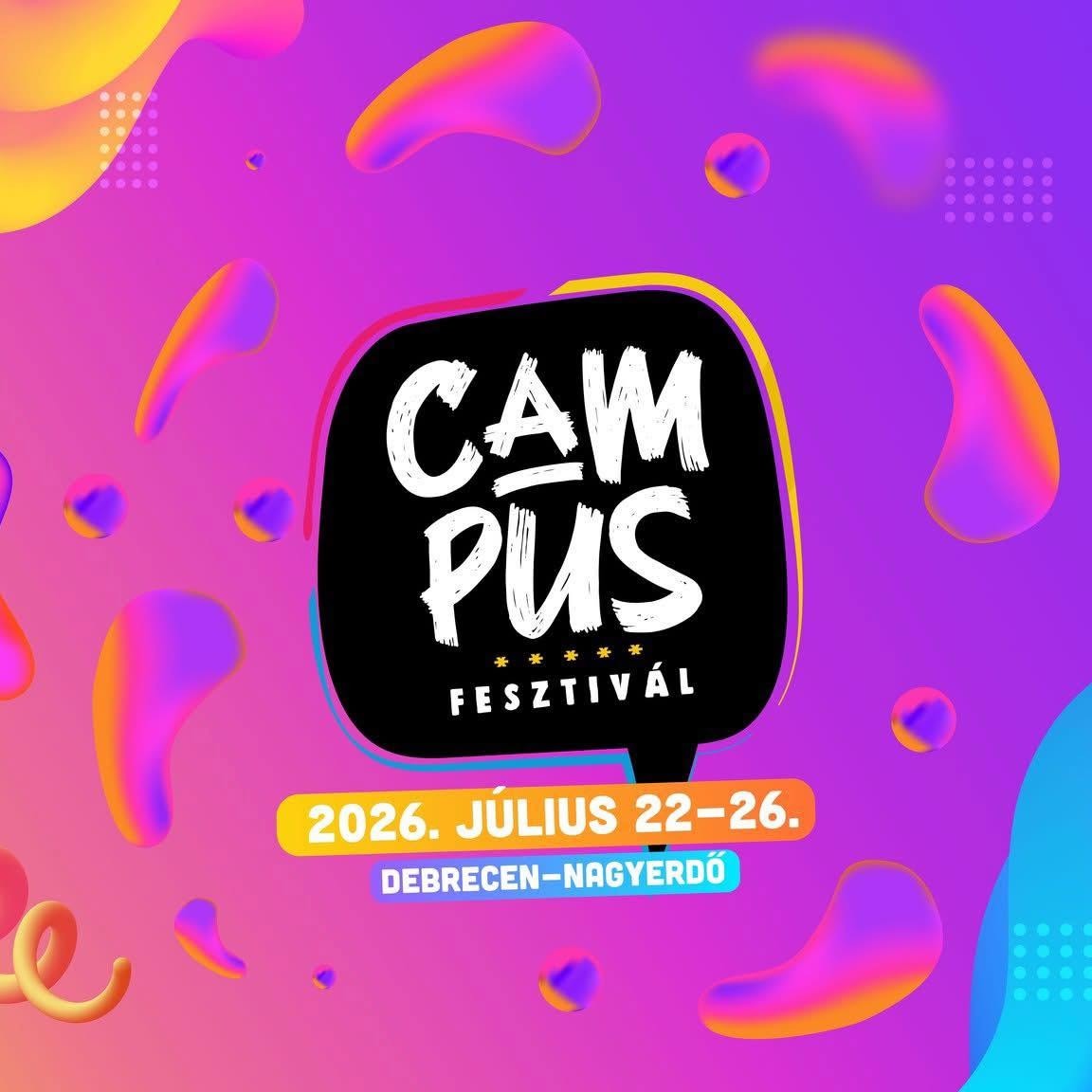 Gazdag programkínálat a Campus Fesztiválon