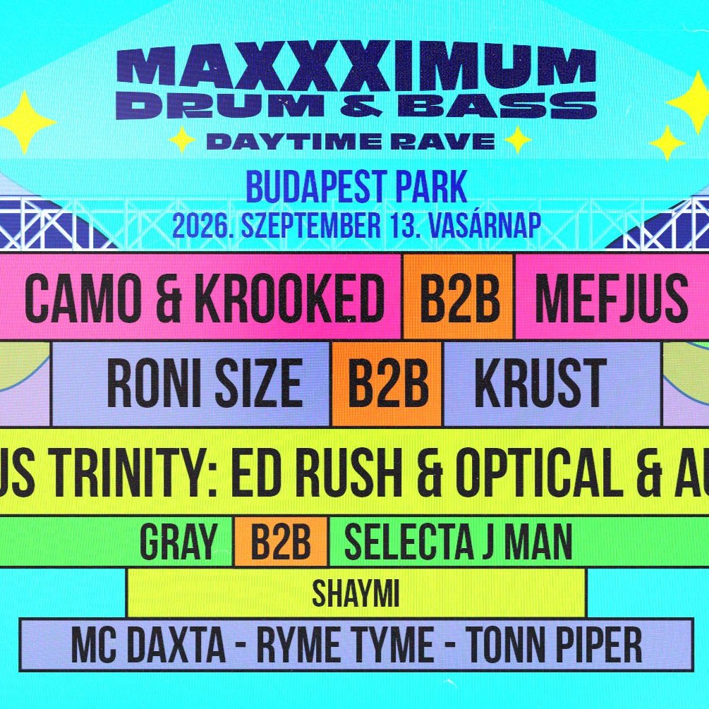 Élvonalas drum & bass előadók a Budapest Parkban