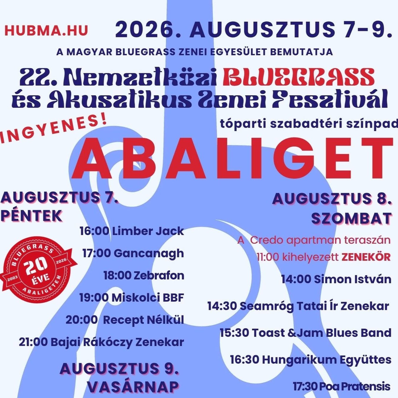 Bluegrass-fesztivál Abaligeten