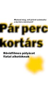 Közönségszavazás a Pár perc kortárs rövidfilmes pályázaton