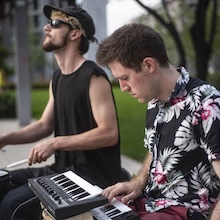 Tálas Áron és Klausz Ádám az Opus Jazz Clubban