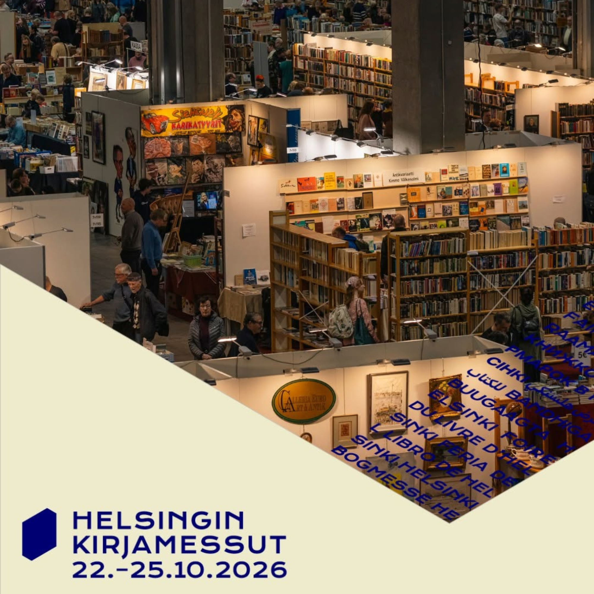 Szántó T. Gábor regénye a Helsinki Könyvvásáron