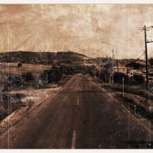 Úton (fotó+photosop)