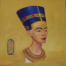 Nofertiti Olaj vászon 40X40 cm