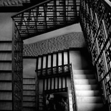 Downtown stairwell