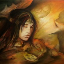 Rasdi (80 x 110) akril - vászon
