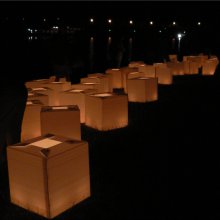 Érthetően, csendben: az Akademia Ruchu fény-performansza az Art on Lake finisszázson