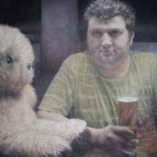 5. ...az én bajom is? (olaj, vászon 50×70, 2012.02)