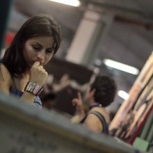 Fotókkal és festményekkel zsúfolt Pátria Nyomda