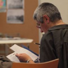 Az Okwui Enwezor Olvasókör nyilvános bemutatója a Ludwigban