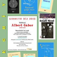 Albert Gábor író köszöntése