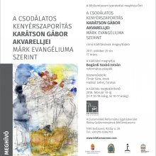 Búcsúzik Karátson Gábor kiállítása a Bibliamúzeumban
