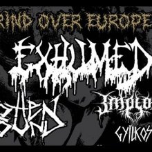 Budapesten az Exhumed, a Rotten Sound és az Implore