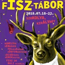 Kemény, Földényi F., Ladik és Zoltán Gábor a 2018-as FISZ-táborban