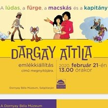 Dargay Attila emlékkiállítást rendeznek Salgótarjánban