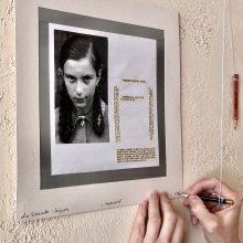 Molnár T. Eszter installációja a Kis Présházban