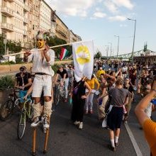 Biciklis élőláncot szerveznek az SzFE hallgatói