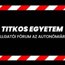 Összegyetemi szerveződésbe hívták az SZFE hallgatóit