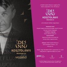 Édes Anna / Kosztolányi - Trianon 100 a PIM-ben