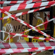 Ismert színészek részvételével tartottak performanszot az egyetemfoglaló hallgatók