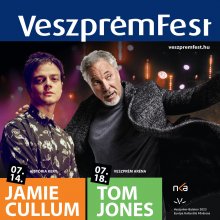 Tom Jones és Jamie Cullum is a jövő évi VeszprémFesten
