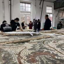 Restaurálták az ország legnagyobb római kori mozaikegyüttesét