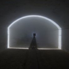 Mátrai Erik helyspecifikus térinstallációja látható Szentendrén