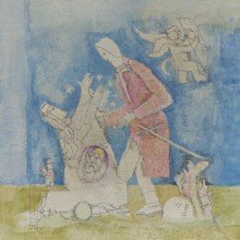 Karátson Gábor Faust-illusztrációiból nyílik kiállítás Szolnokon
