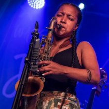 Nubya Garcia dzsessz szaxofonos koncertje a Müpában
