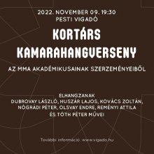 Kortárs zenei estek a Vigadóban