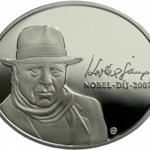 Emlékérmét bocsátott ki Kertész Imre tiszteletére az MNB