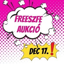 Jótékonysági aukciót szervez a Freeszfe