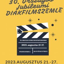 Augusztus 1-ig várják a nevezéseket a 30. Országos Diákfilmszemlére