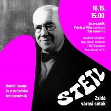Városi séta Molnár Ferenccel